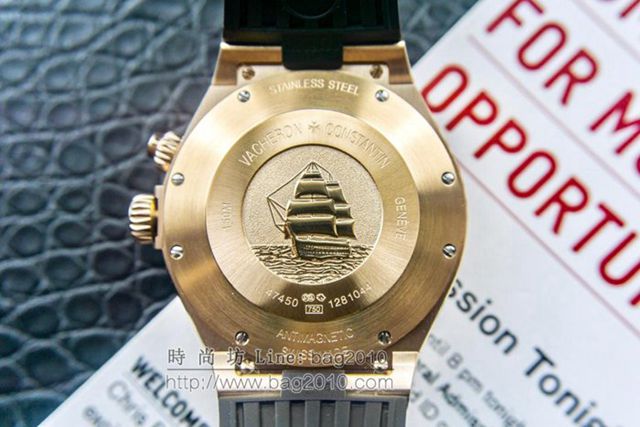 vacheron Constantin手錶 江詩丹頓縱橫四海多功能腕表 江詩丹頓高端機械男表  hds1121